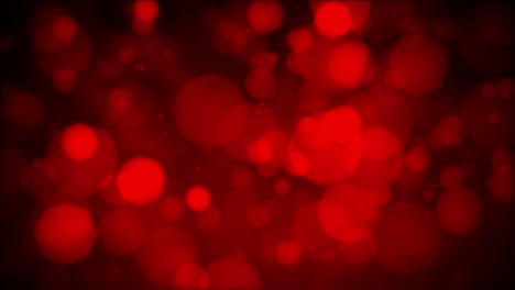 Animation-of-multi-layered-red-hot-fiery-bokeh-lights