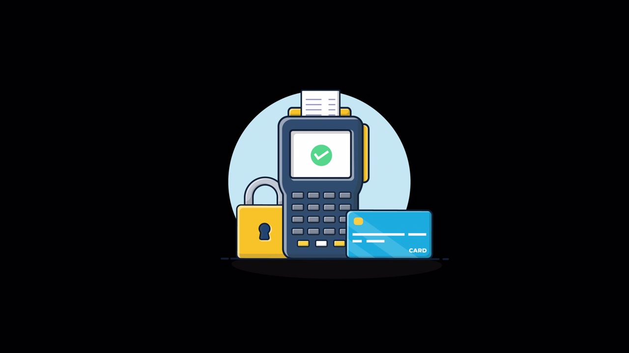 Secure Payment Transaction with POS Terminal and Credit Card