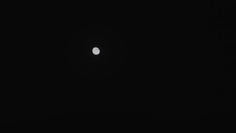 earth view of a full moon on a starless night