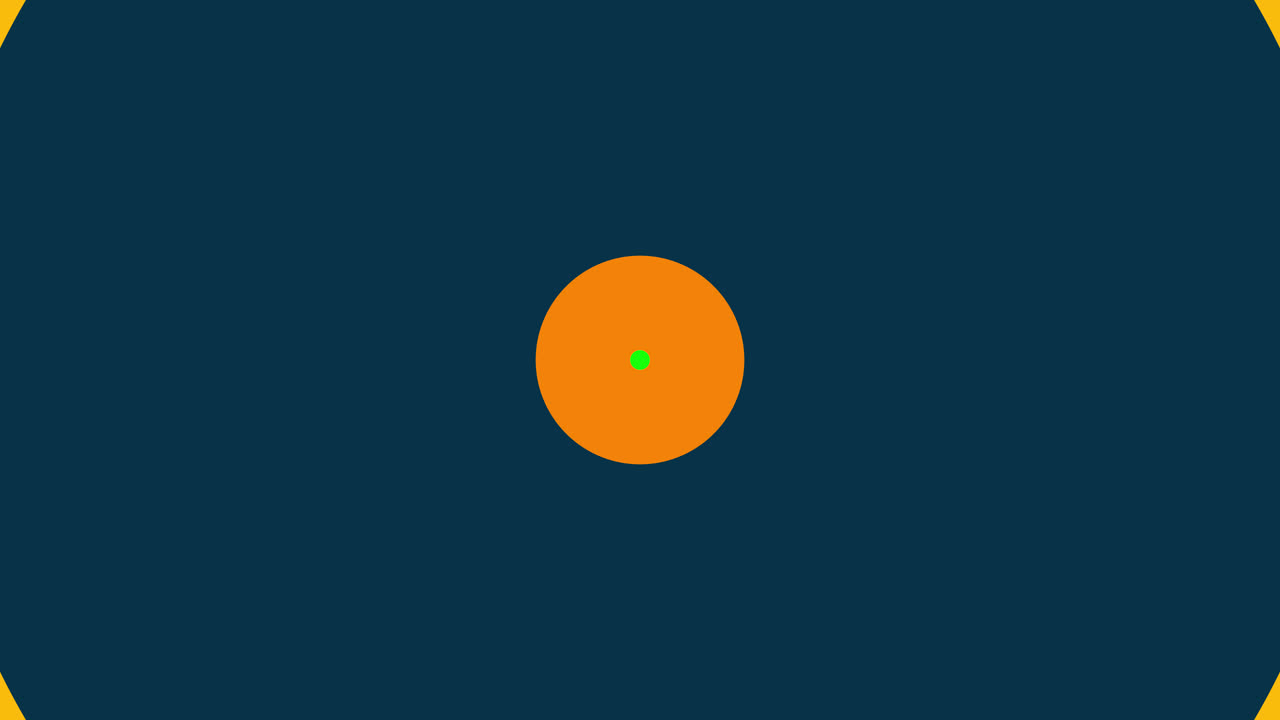 Animated Circle Wipe Transition with Green Screen