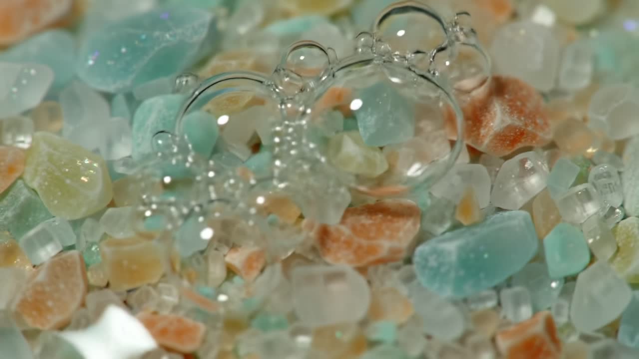 Colorful Sand Collection Highlights Unique Textures and Hues in Close-Up Display