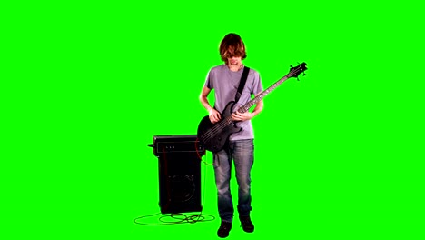 a man playing the drums