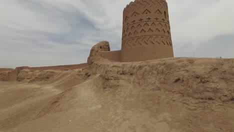 ruins of maybod narein castle