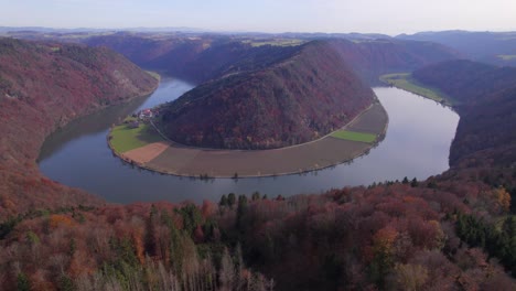 the danube loop and loop of schlogen a huge meander in the gigantic river