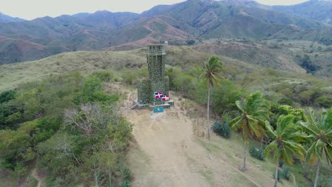 la palmita observation post on dominican and haitian border