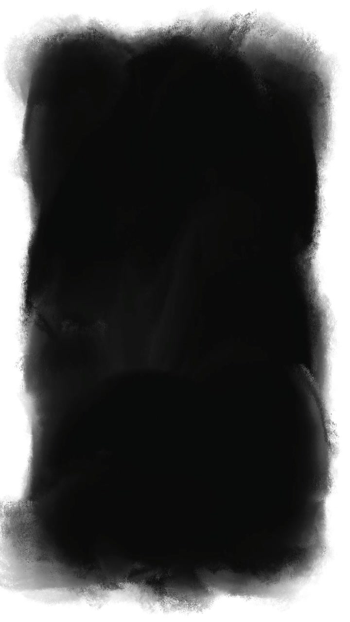Texture astratta lavaggio inchiostro nero su sfondo bianco.