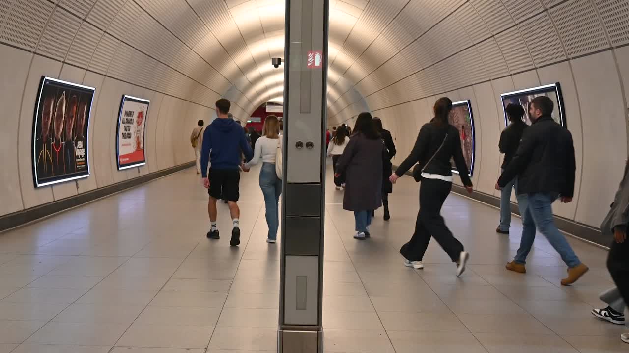 Tottenham Court Road Underground Station, Elizabeth Line, London, United Kingdom