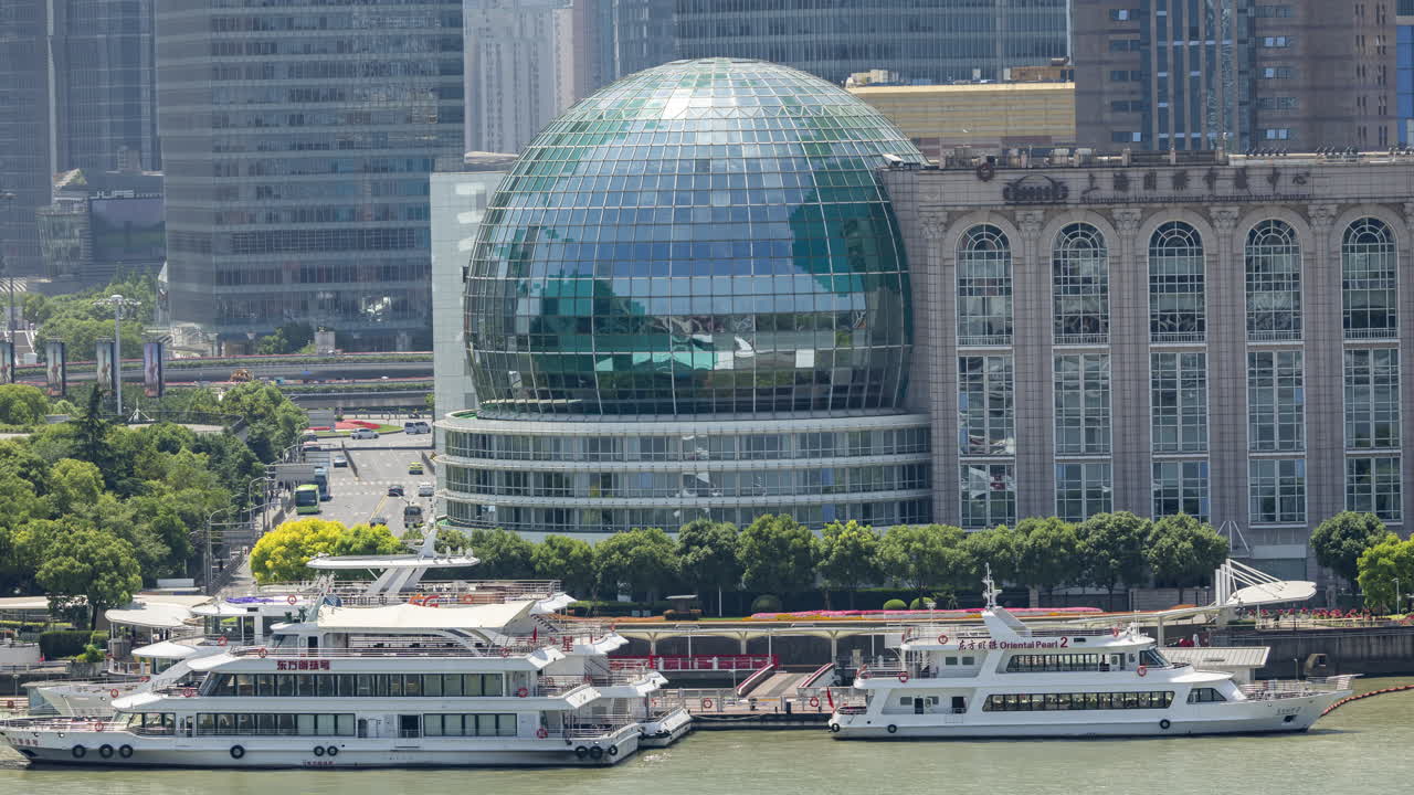 Timelapse of the amazing Shanghai city skyline