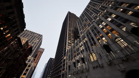 building of street of new york