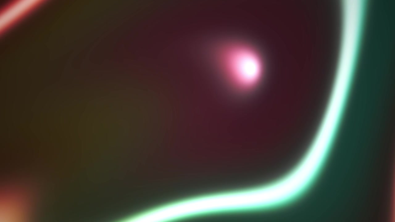 Abstract Fluid Glowing Wavy Lines Motion Background