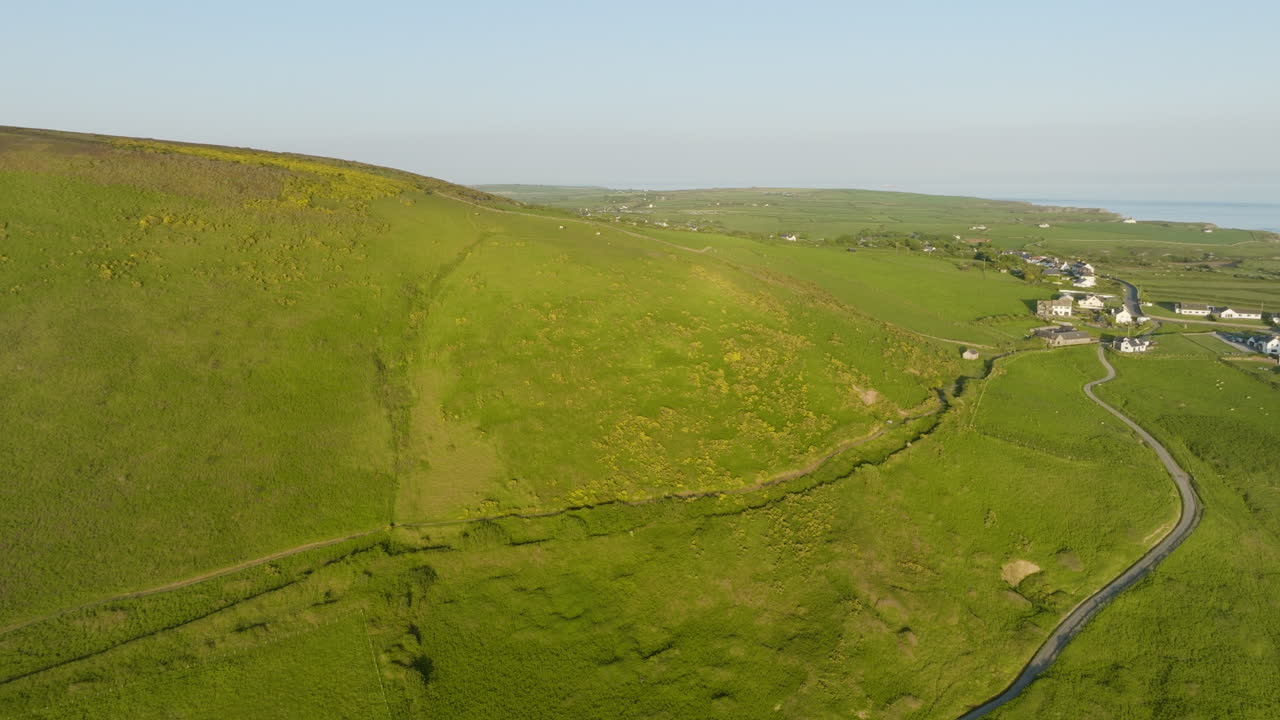 Irish countryside and coastal views
