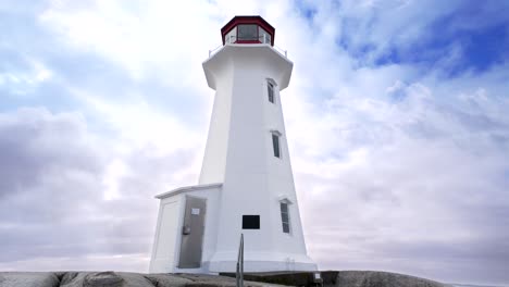 faro de peggy&#39;s cove, halifax, nueva escocia