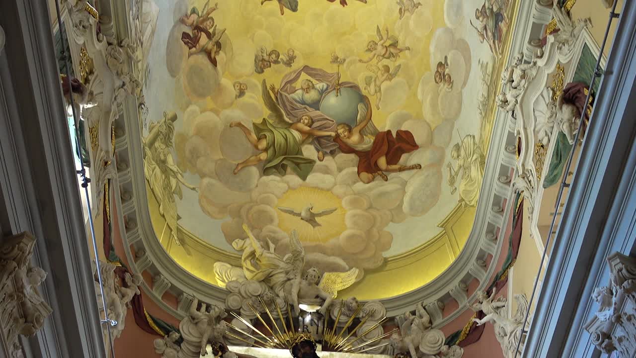 Riprese della Cattedrale Cattolica. Leopoli, Ucraina