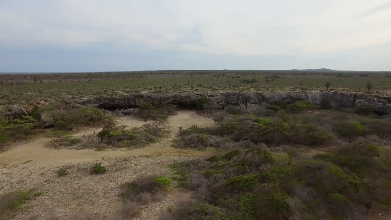 Cave in a Desert Landscape