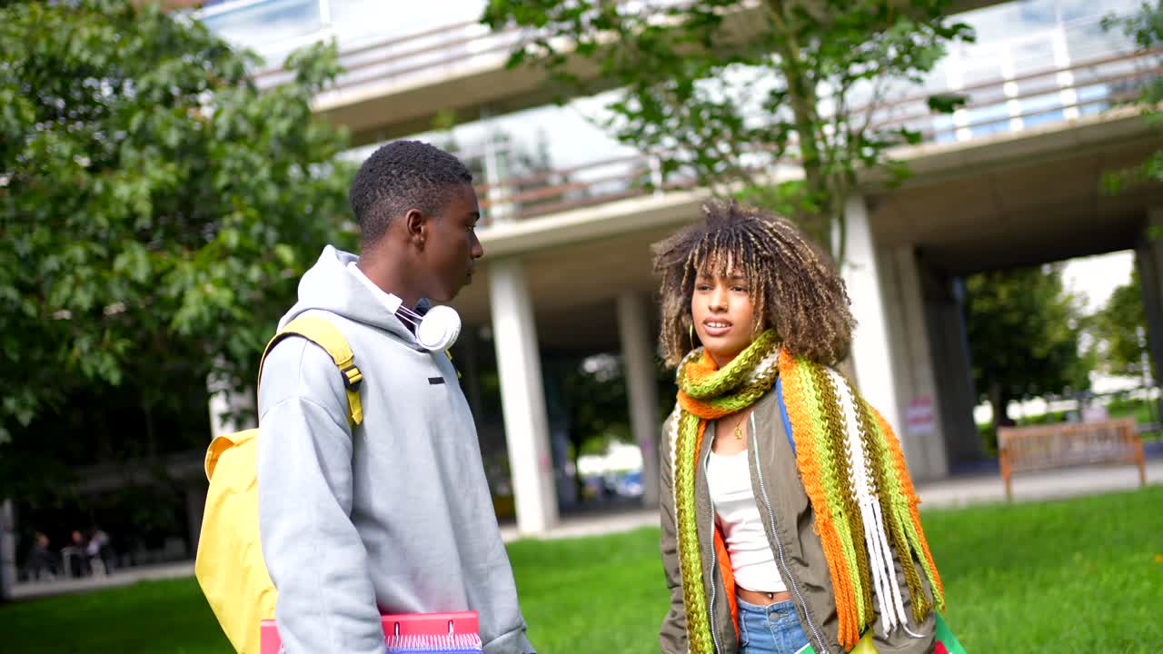 College Students on Campus