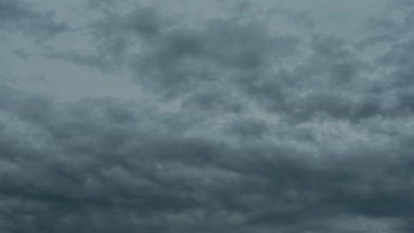 timelapse of dramatic storm clouds moving towards the camera