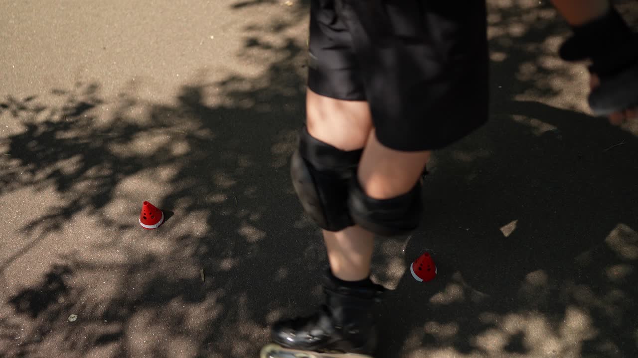 롤러 스케이팅 연습