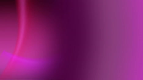 animation of glowing light trails moving over pink background