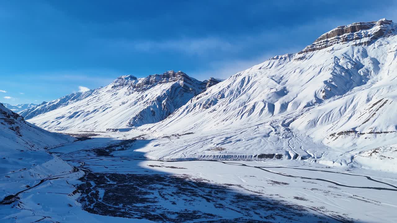 Snowy Himalayan Valley