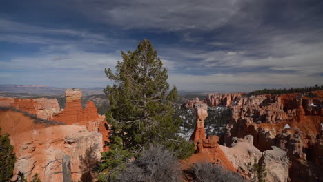 bryce canyon national park utah usa, landscape panorama on sunny autumn day