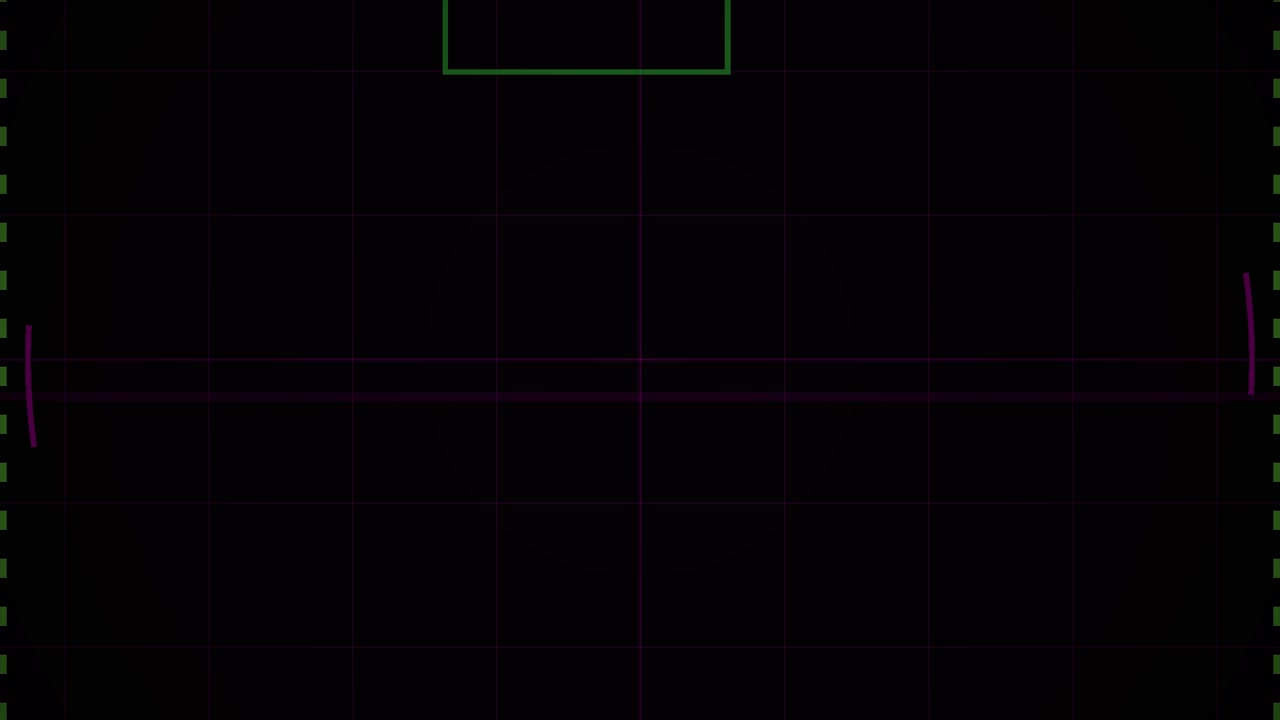 Abstract Digital Grid and Scanning Target Animation