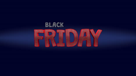 Cartoon-Black-Friday-Text-Auf-Sauberem-Schwarzen-Farbverlauf