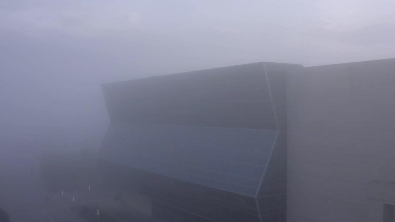 Heavy fog in Corpus Christi Texas