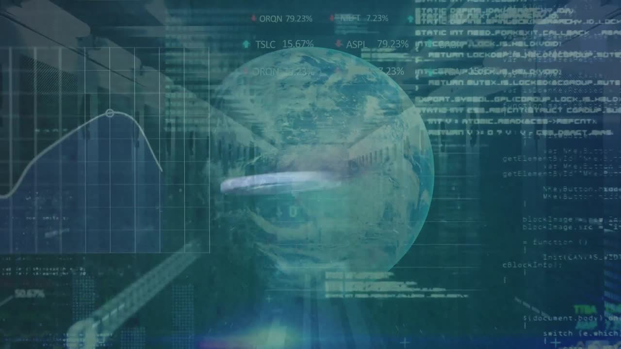 데이터 프로세싱의 애니메이션과 서버 과 에 대한 글로브