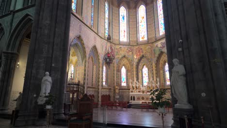 st marys cathedral kilkenny city ireland interior shade and light in this impressive space