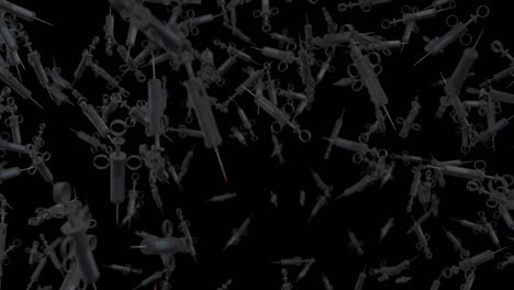 syringe background 4k