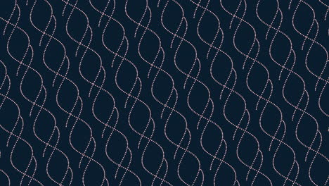 curved blue lines intricate circles form unique pattern