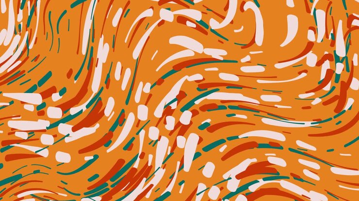Seamless Round Decor Colorful Background