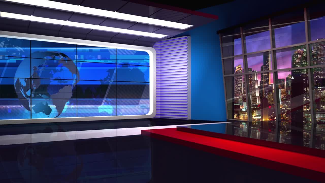 3d 가상 스튜디오 세트 배경