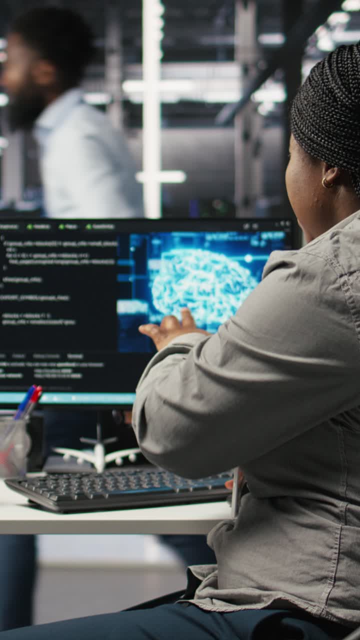 Vertical Video Data Center Engineering Team Deploying Ai Solutions Optimizing Gear