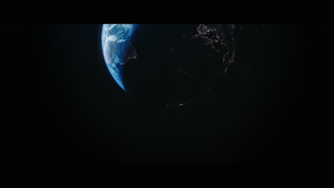 la tierra vista desde el espacio