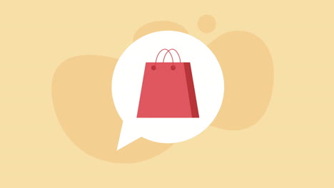 icono de la bolsa de compras