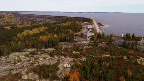 robert bourassa central hidroeléctrica depósito de instalaciones generadoras de quebec, canadá