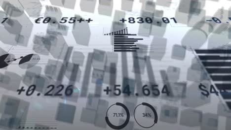 Animation-Der-Finanzdatenverarbeitung-An-Der-Börse-über-Dem-Stadtbild