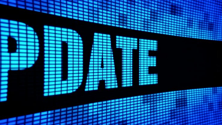Update Side Text Scrolling LED Wall Pannel Display Sign Board