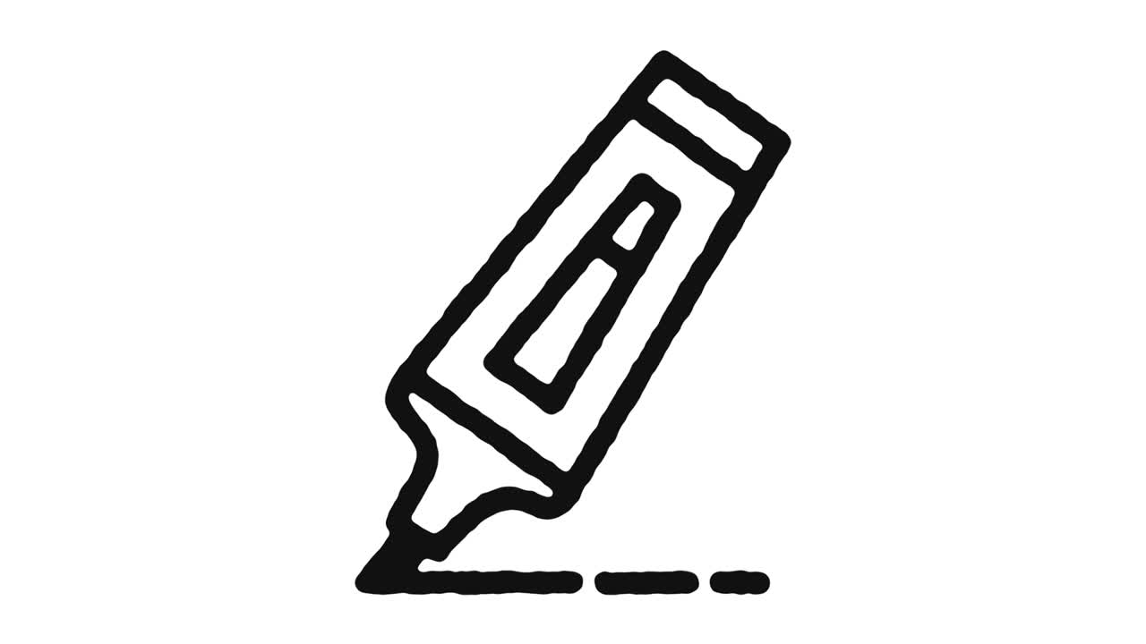 하이라이트 아이콘 애니메이션 영상 및 알파 채널