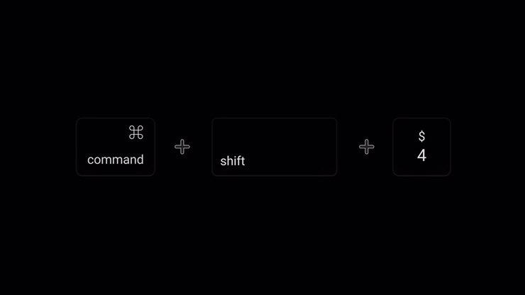 Cmd Shift 4 Area Select Screenshot Motion