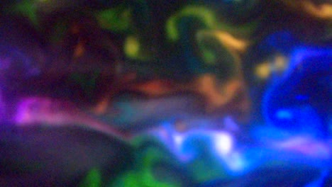ondas multicolores