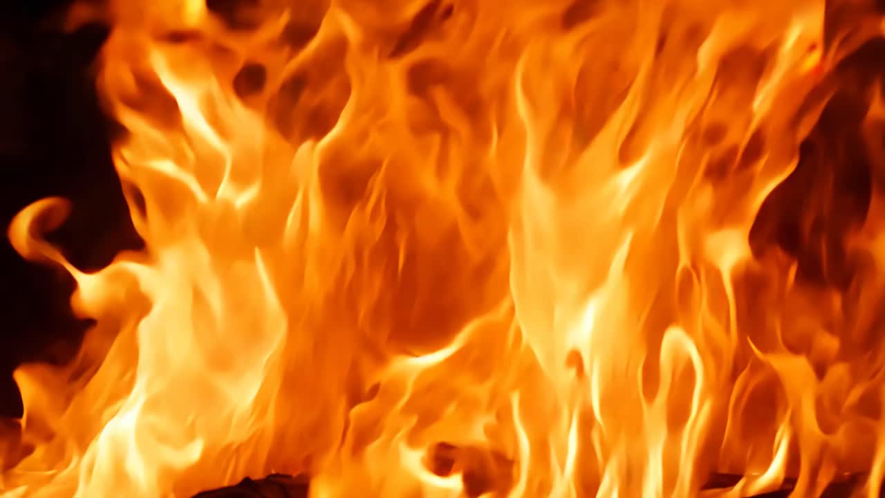 화재의 클로즈업