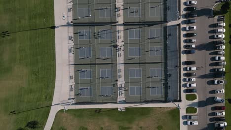 giant outdoor pickleball courts 3 in 4k