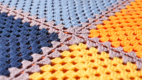 colorful crochet blanket