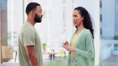 couple, angry in fight and problem