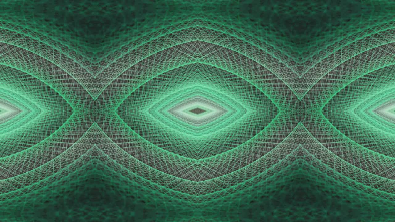 kaleidoscopio en movimiento. gráficos en movimiento de 4k