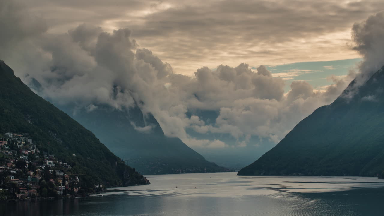 time lapse af den fantastiske udsigt fra paradiso