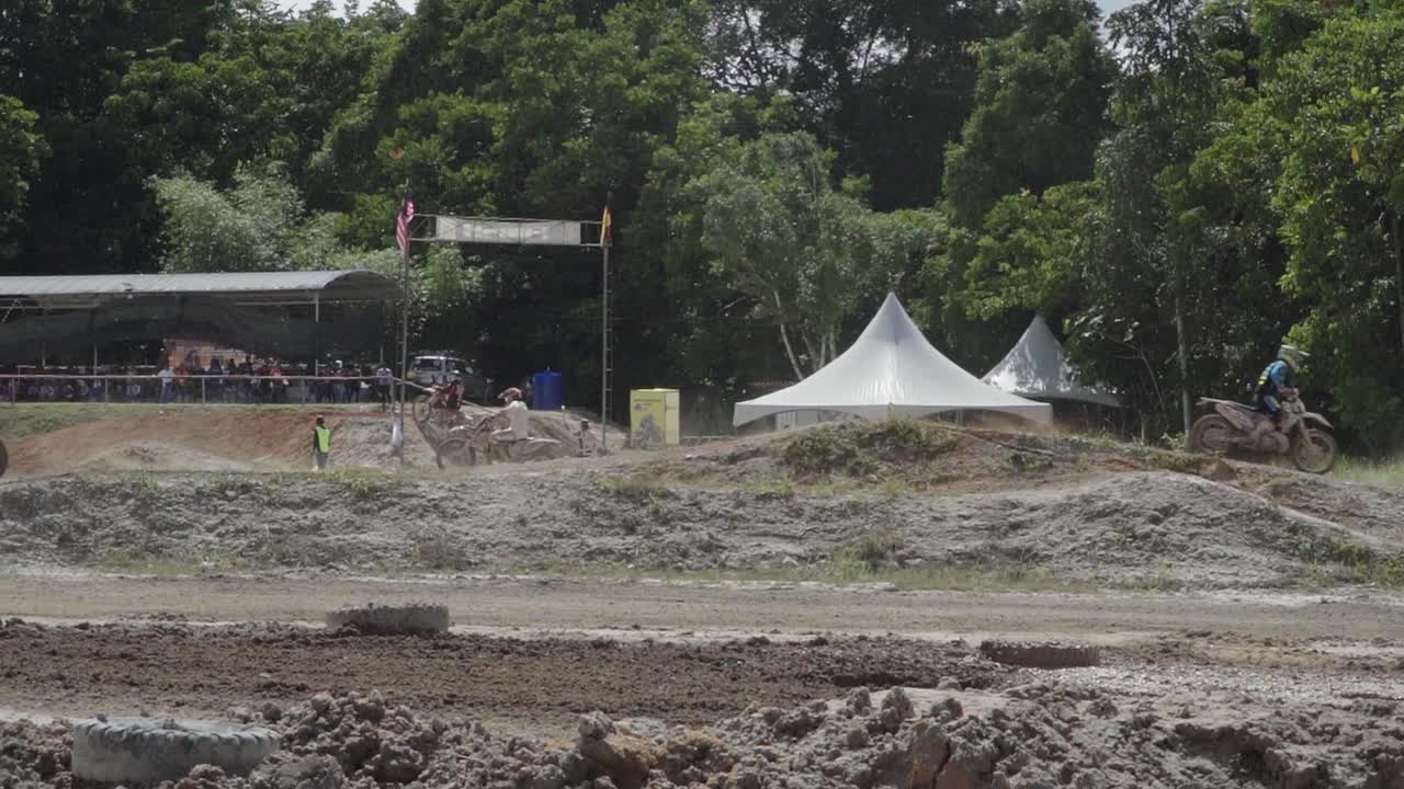 Serikin Bau Dirt Bike Race,Kuching,Borneo.