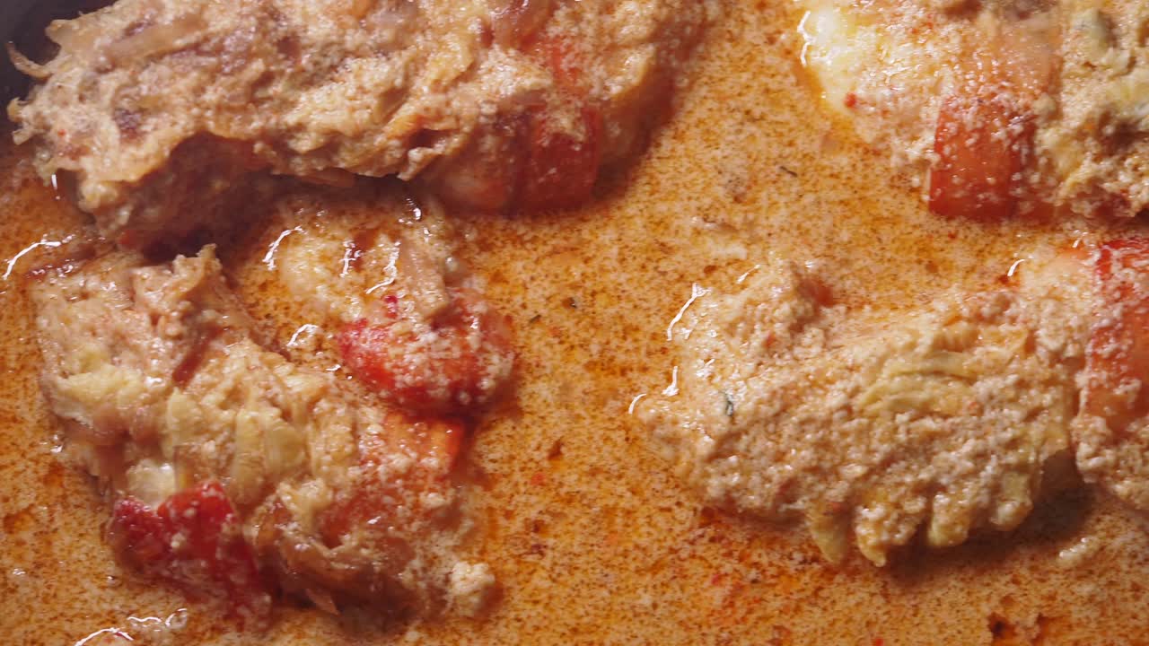 Fish in Creamy Sauce